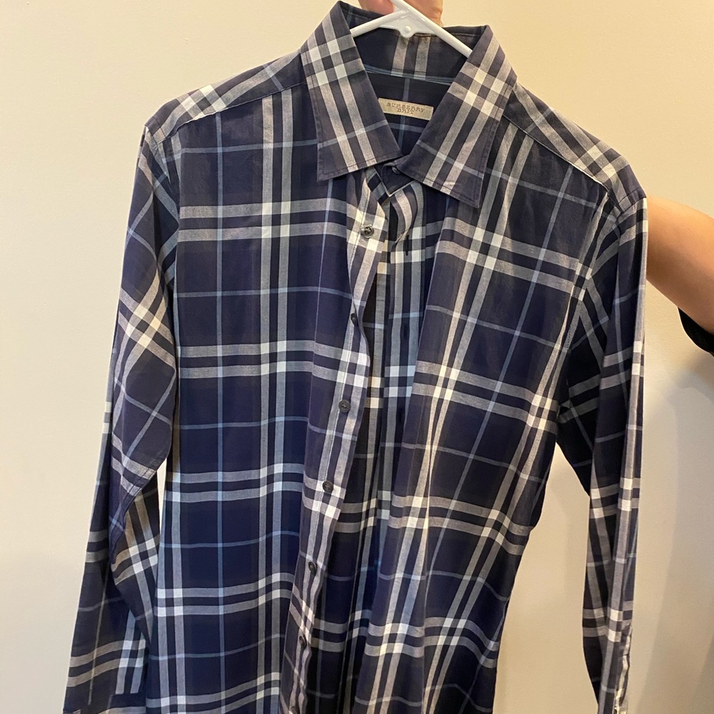 Burberry men’s button down-XL